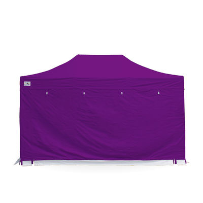 3m x 4.5m Gala Shade Pro Gazebo Purple Sidewalls